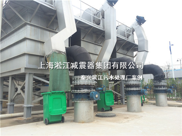 泰興橡膠接頭，污水處理廠橡膠接頭，泰興污水處理廠橡膠接頭